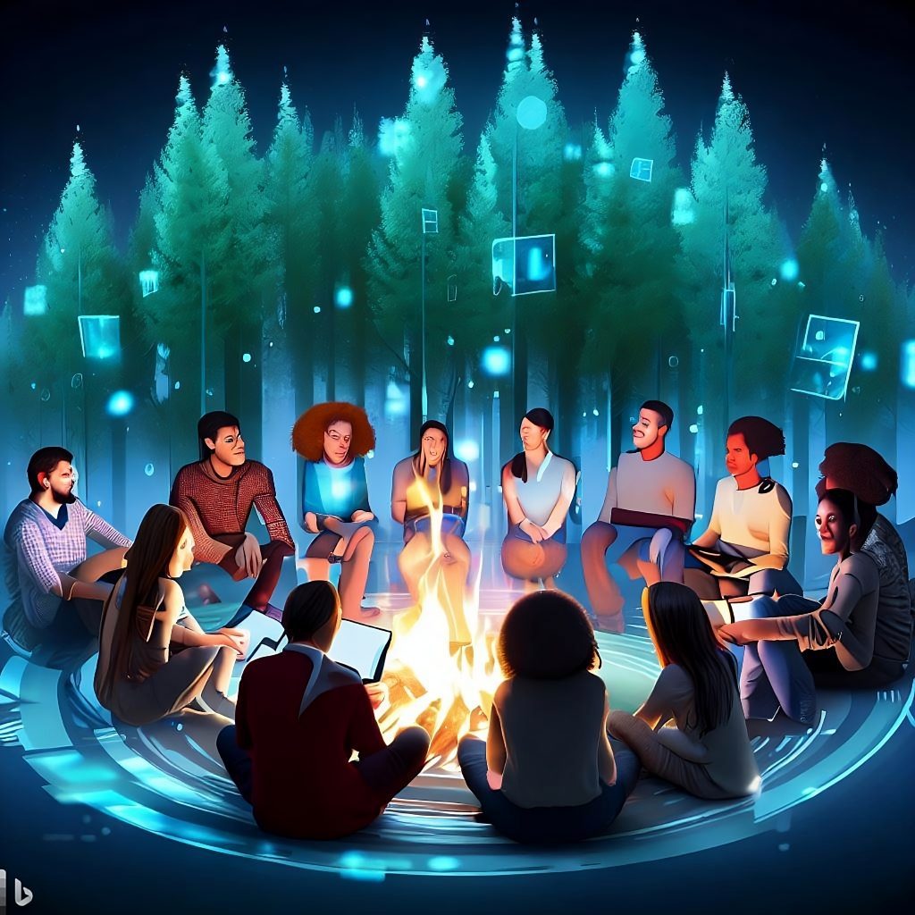Digital Community Campfire