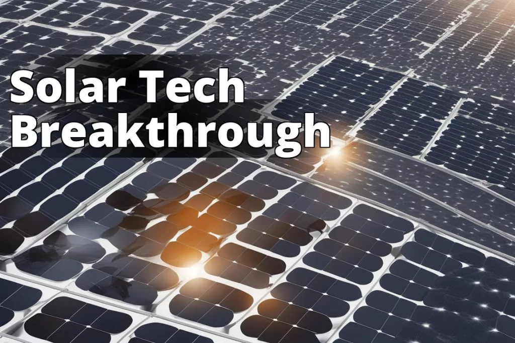 The featured image should showcase a futuristic solar panel design or an innovative solar power cell