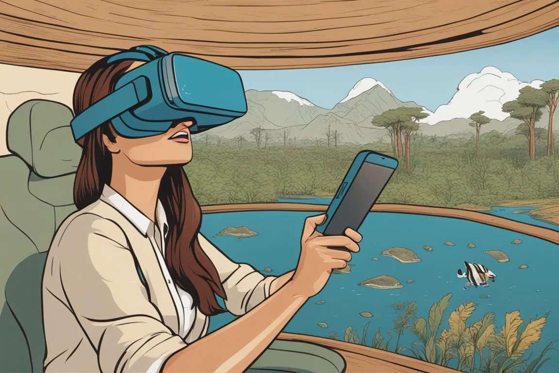 Virtual reality can help us understand the impact of climate change